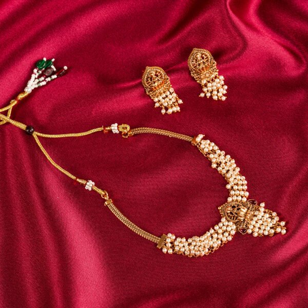 Lotus Lakshmi Necklace set