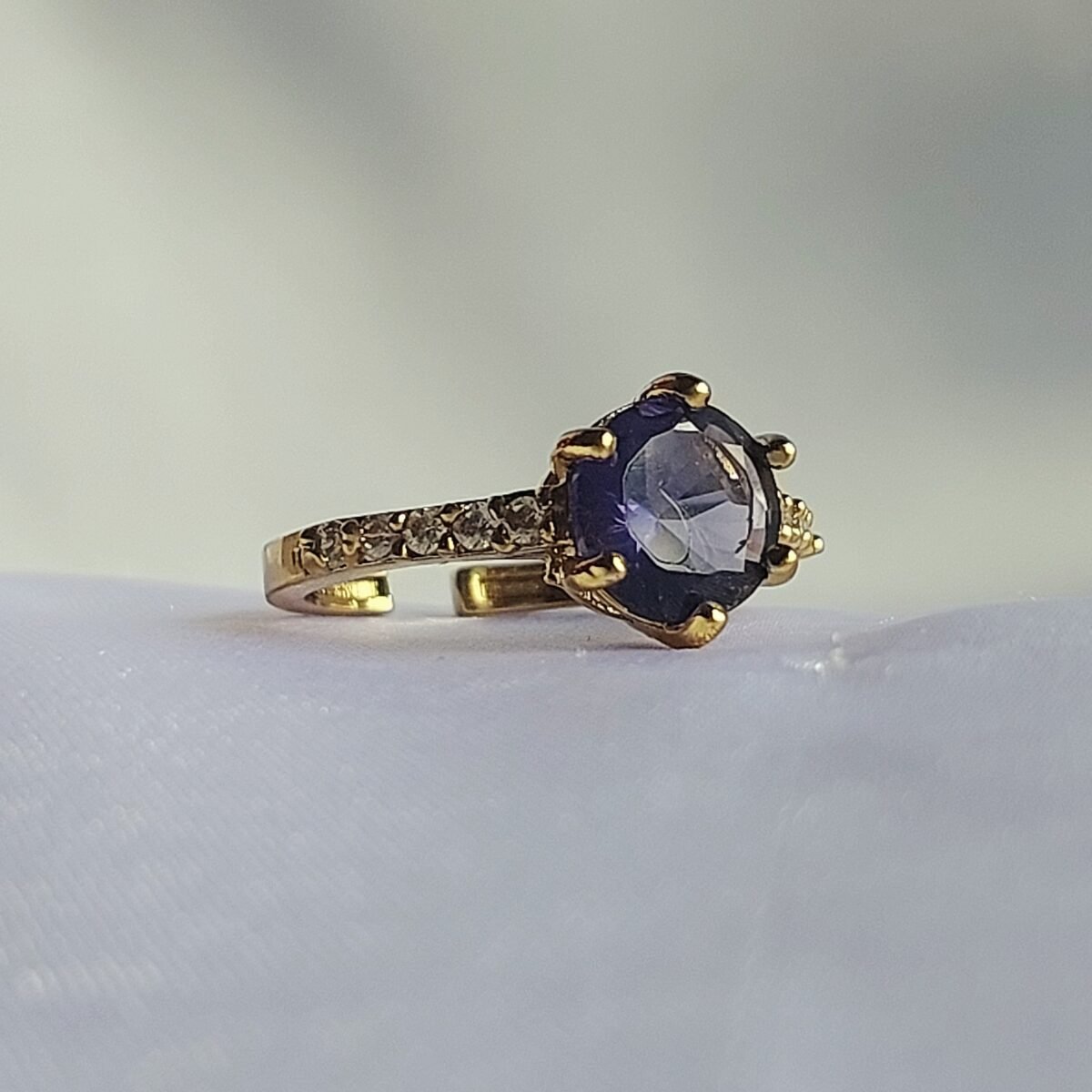 Gem Aura Free Size Rings - Image 4