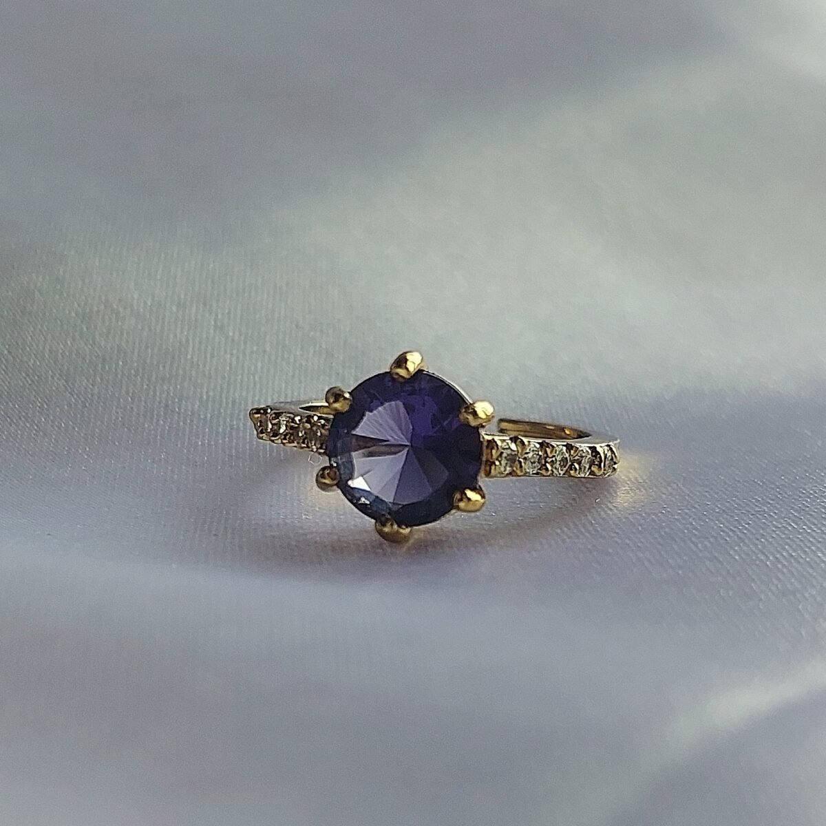 Gem Aura Free Size Rings - Image 6
