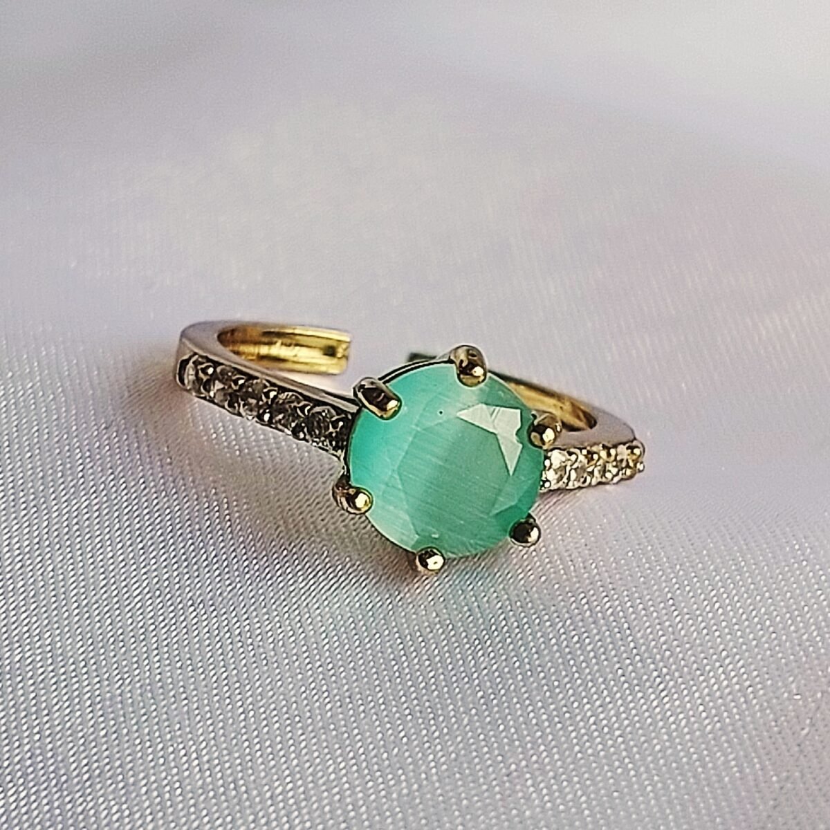 Gem Aura Free Size Rings - Image 10