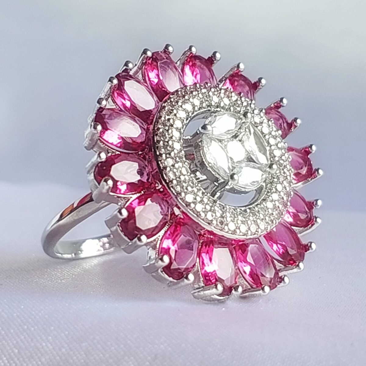 Floral Radiance AD Ring - Image 4