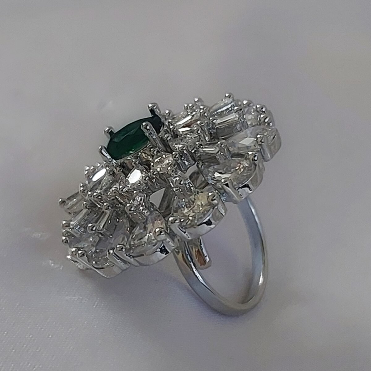 Double Layer Floral Ring - Image 2