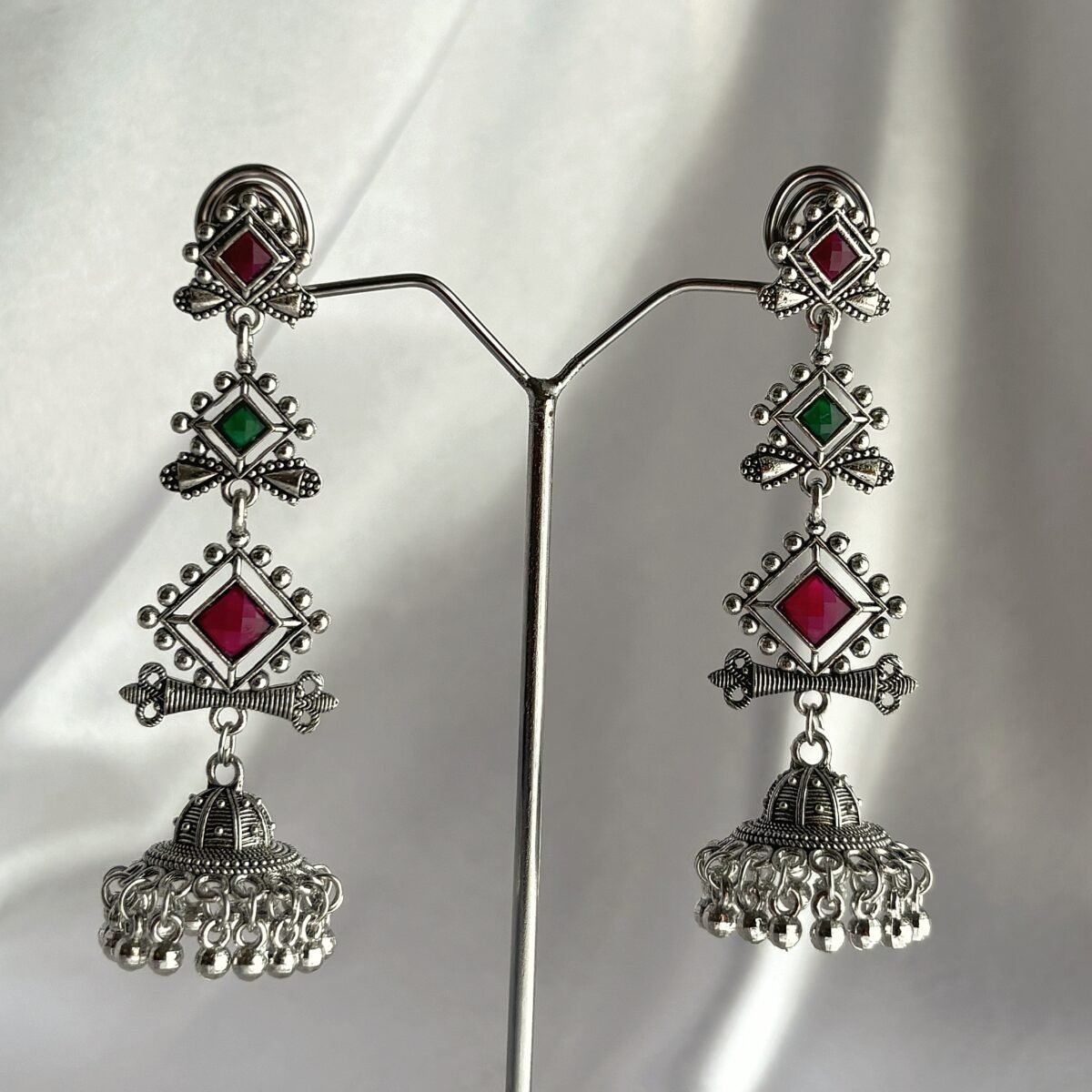 Shoulder Length Jhumka - Image 3
