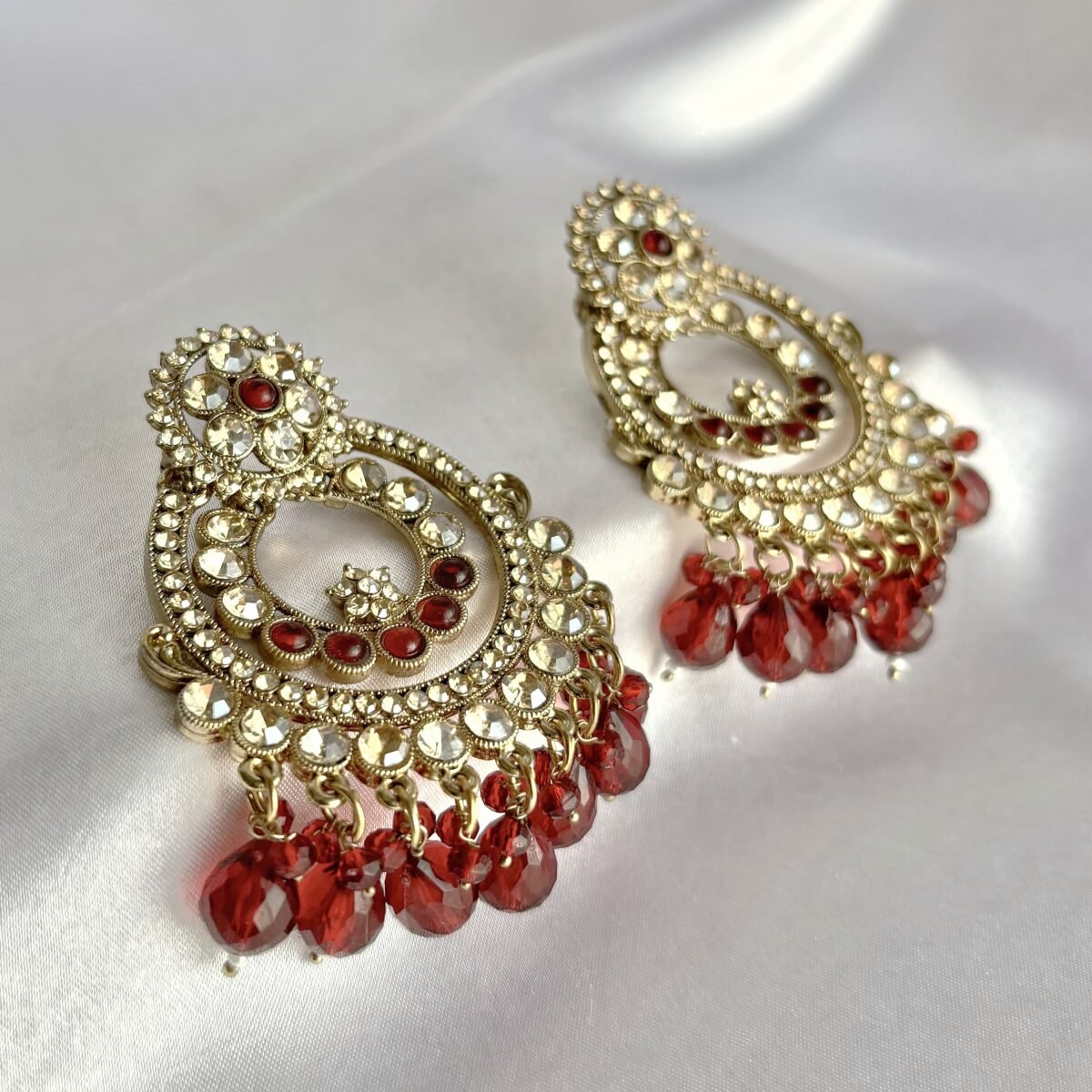 Kundan Heavy Earrings - Image 1