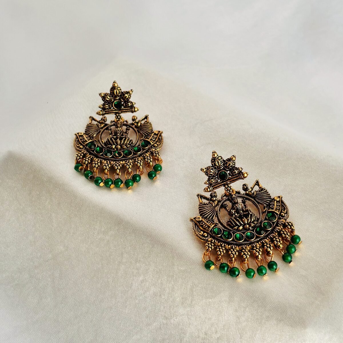 Lotus Lakshmi Earring - Image 1