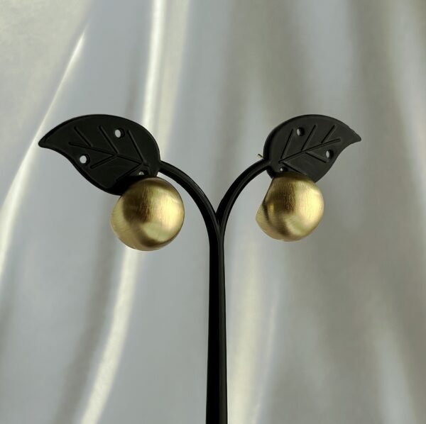Golden Balls Earring