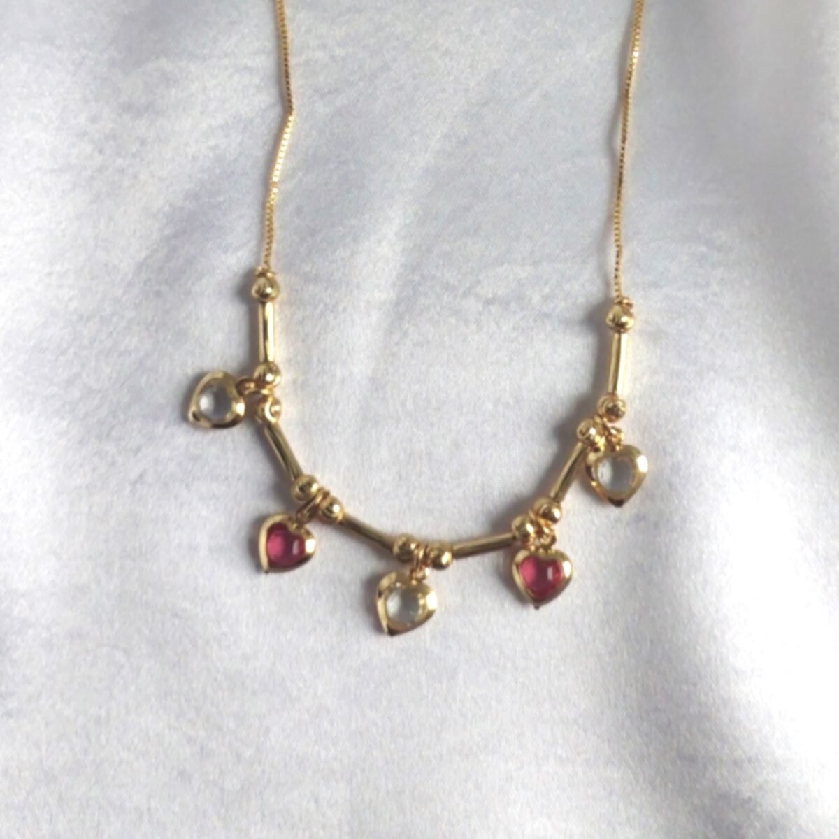 Crystal Heart Necklace - Image 2