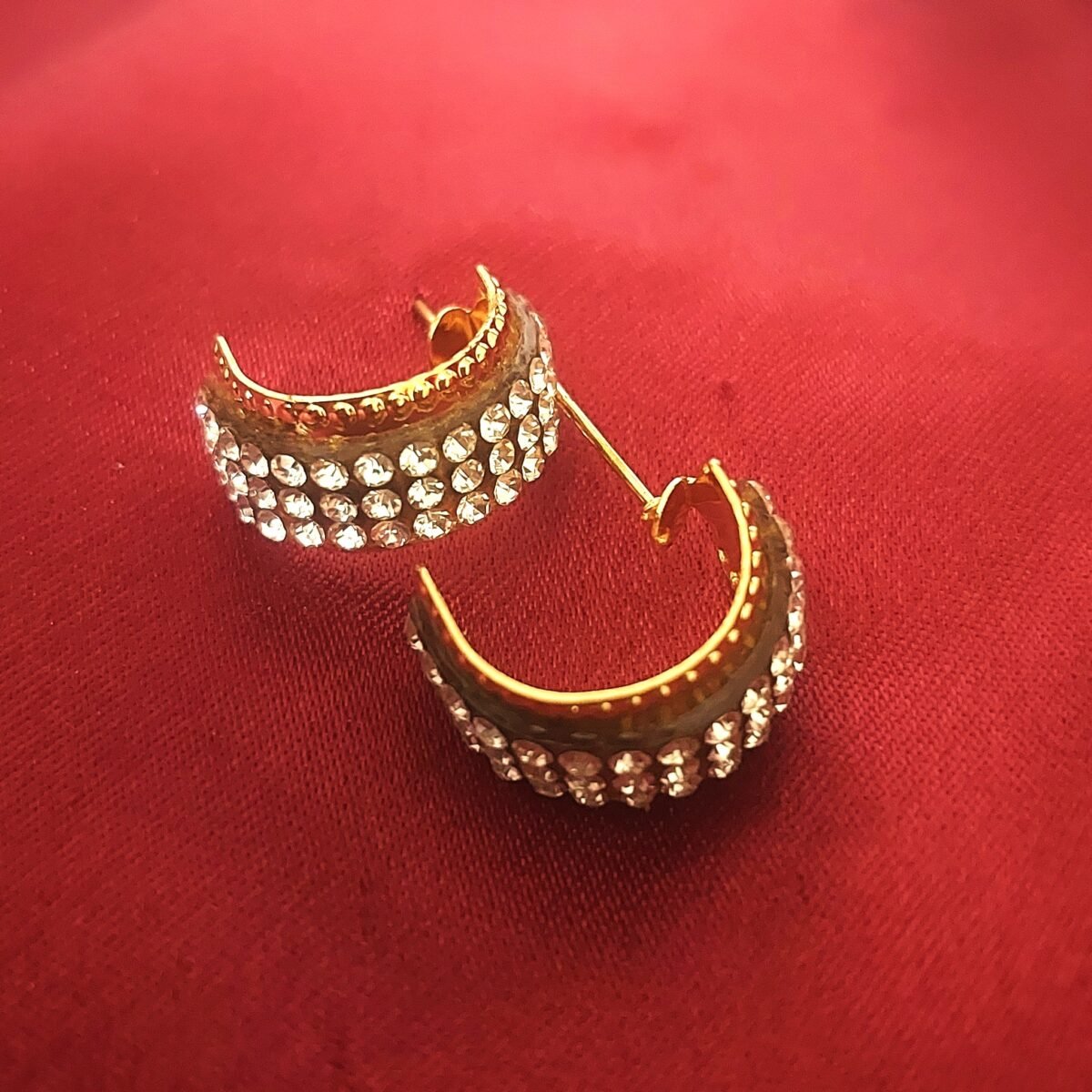 Crystal Hoop Earring - Image 1