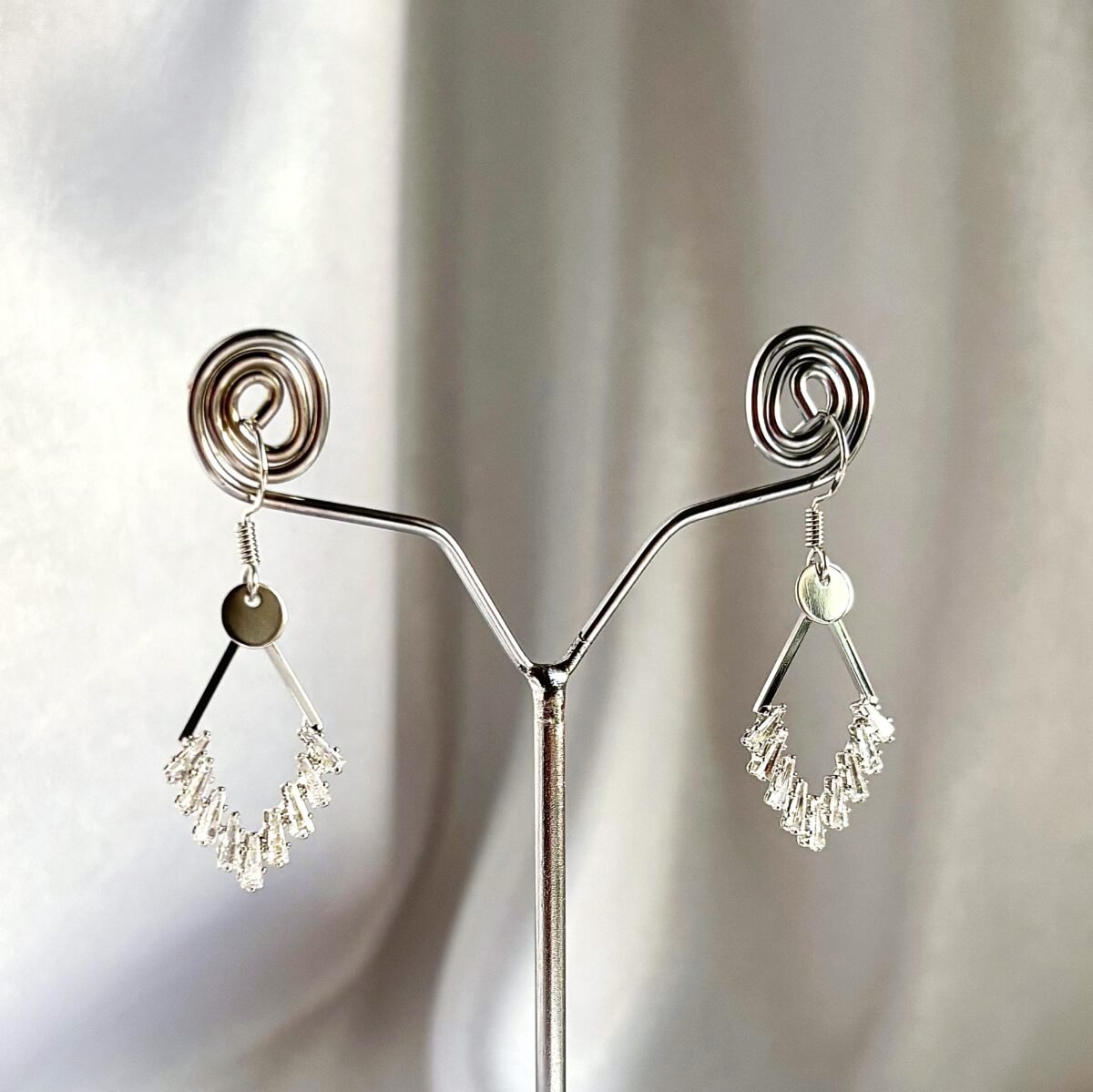 Sparkle Drop Earrings - Image 5